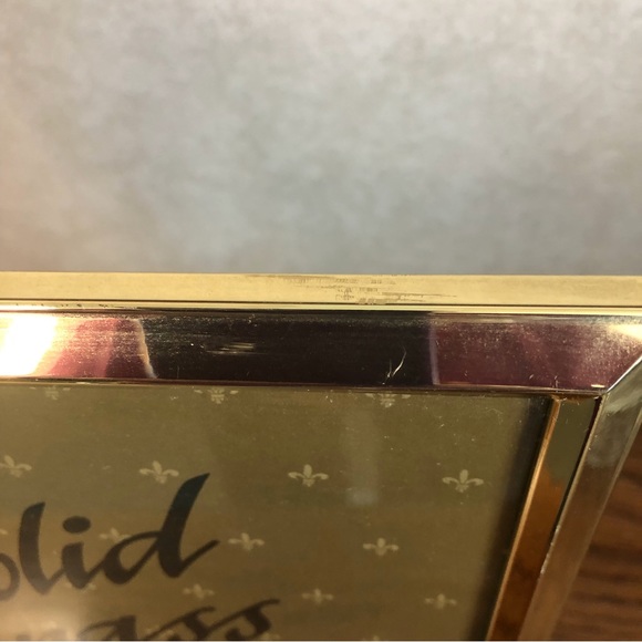 Solid Brass 8 x10 Picture Frame NWT - Picture 5 of 8